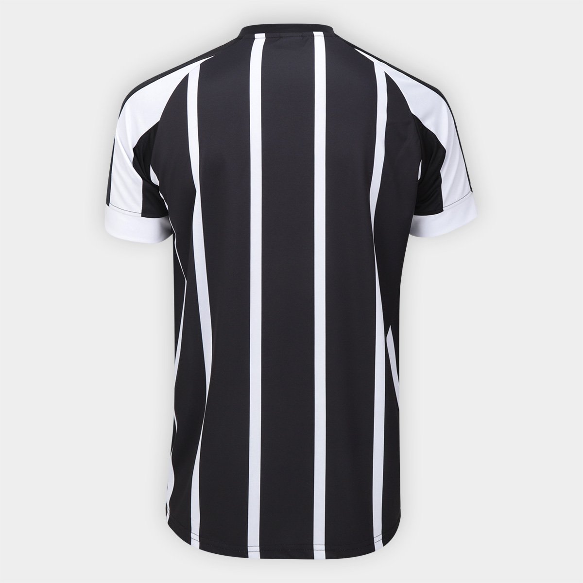 Miniatura Camisa Atlético Mineiro Lotus Stripped Masculina Preto+Branco - EGG