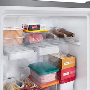 Geladeira Brastemp BRM52MK 415L Duplex Inverter Frost Free Inox 110V