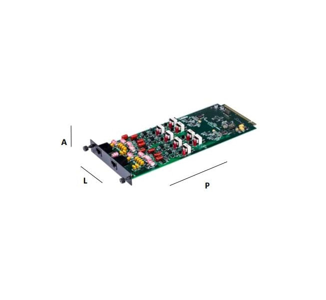 Miniatura Placa Tronco Digital Interface 2E1 R2/RDSI UNNITI 2000/3000