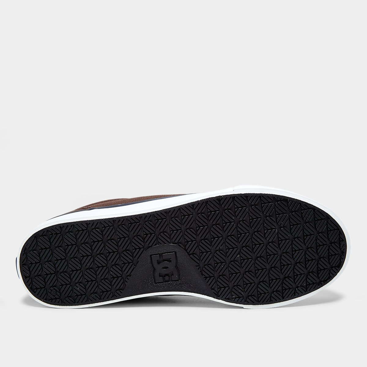 Miniatura Tênis Dc Shoes Episo Unissex Marrom+Branco - 34