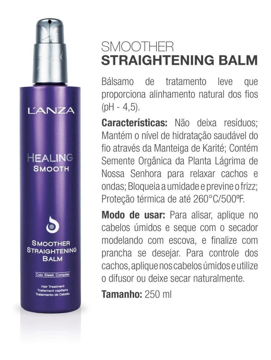 Miniatura Lanza Healing Style Smoother Balm - Anti-Frizz 200Ml