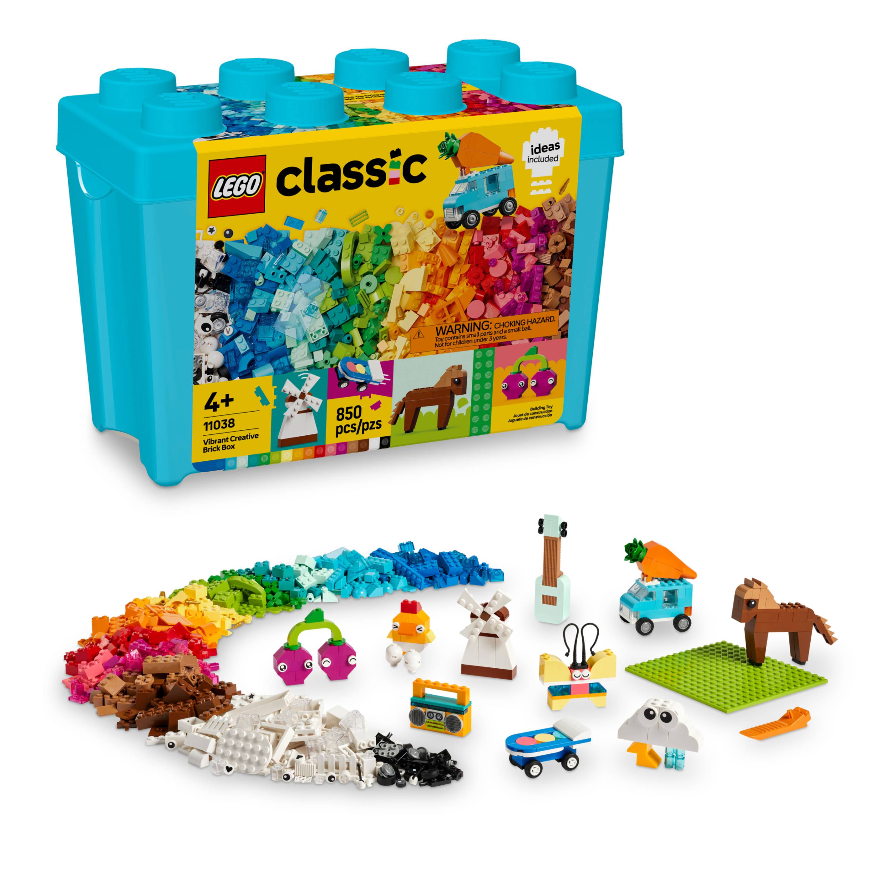 Miniatura LEGO Classic - Caixa de Peças Criativas Vibrantes