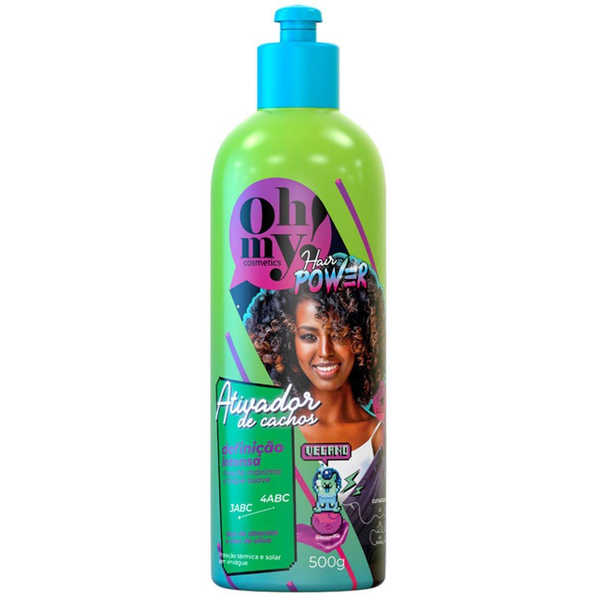 Miniatura Ativador De Cachos Oh My Hair Power 500Ml