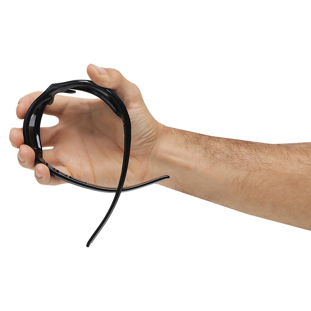 Óculos Sol Masculino Flexível Esportivo Polarizado Preto 702