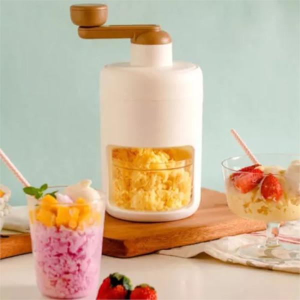 Máquina De Triturar Gelo Raspadinha Smoothie Sucos Frutas