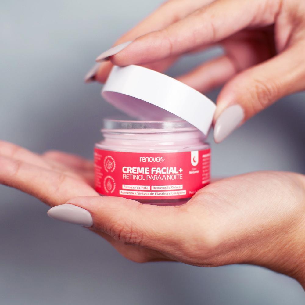 Miniatura 3 Potes Colágeno Verisol Renova Be + 1 Creme Facial Retinol