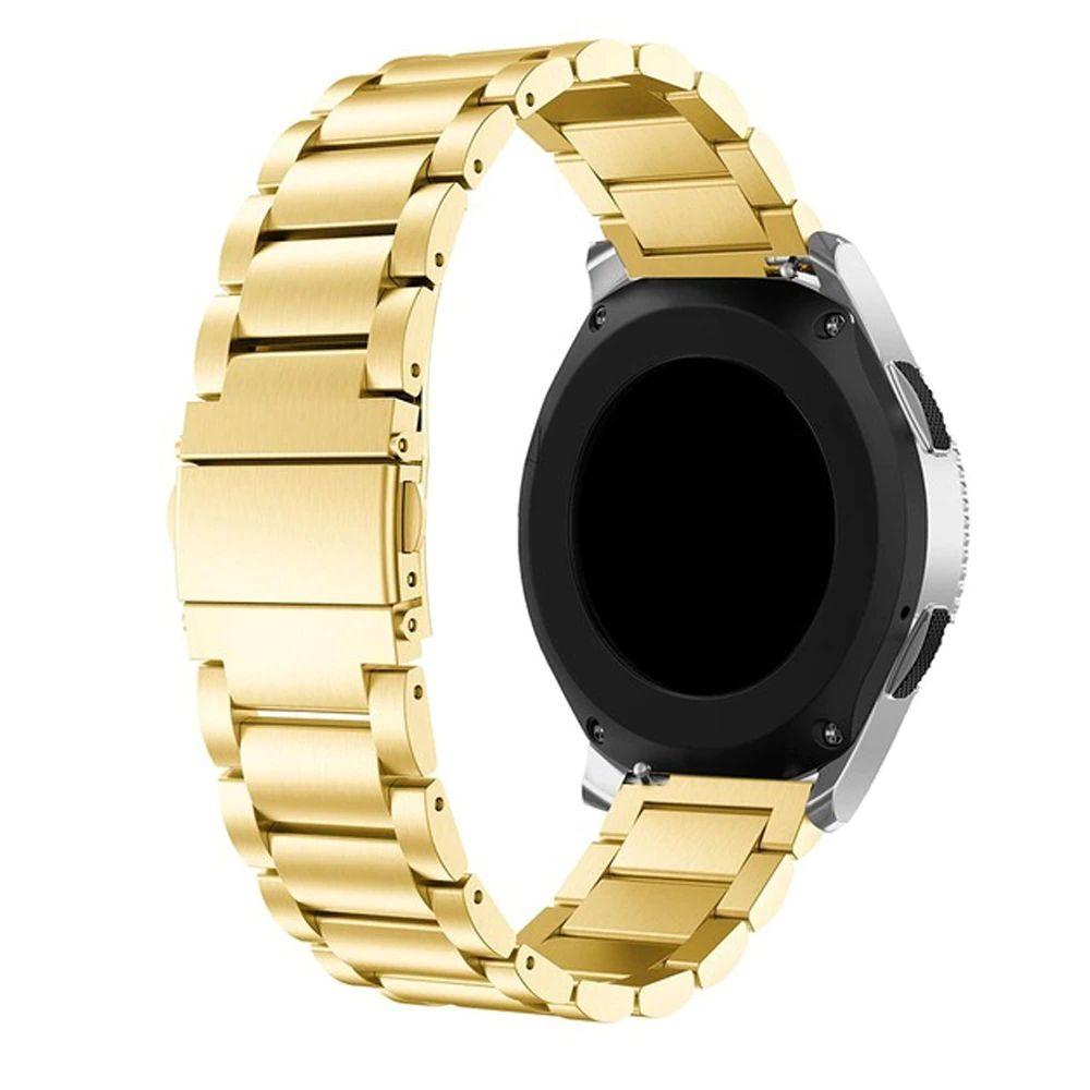 Miniatura Pulseira Para Smartwatch Relogio Kit 2 Uni Inox 3 Elos