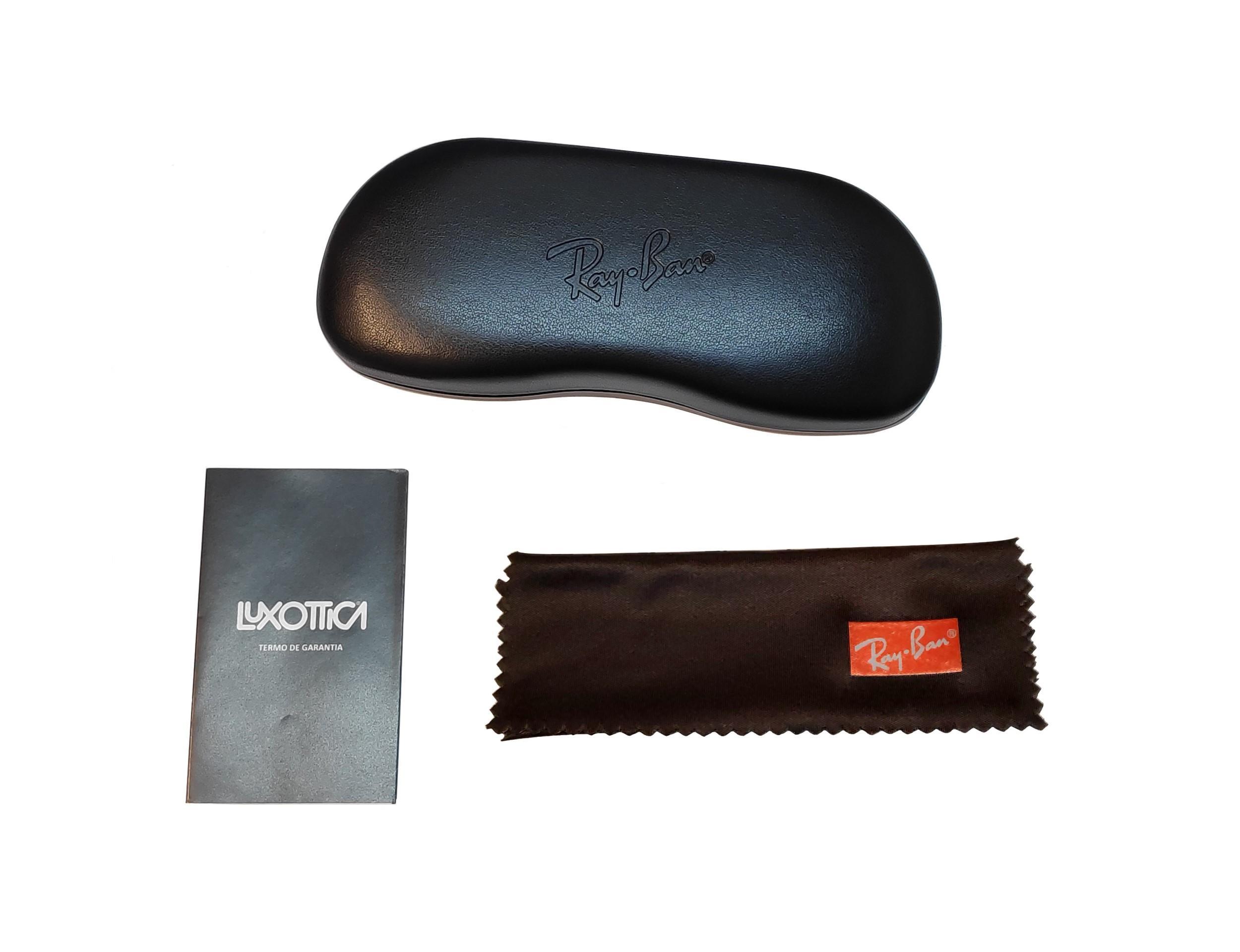 Armação Ray-Ban Rb3625V 3086 Dourado Rb 3625 58 Legend Gold