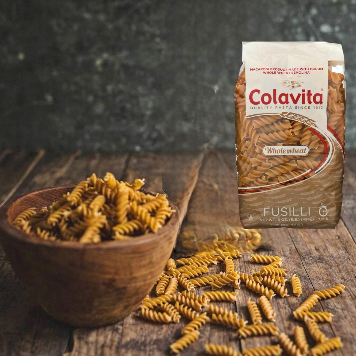 Miniatura Kit Com 6Un Fusilli Integral Colavita Grano Duro 500G