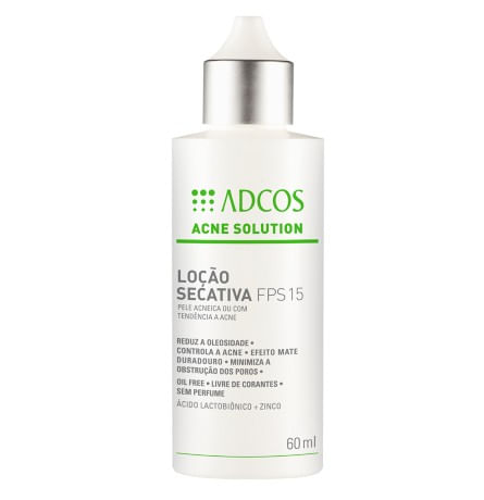 Miniatura Acne Solution Loção Secativa Tonalizante FPS15