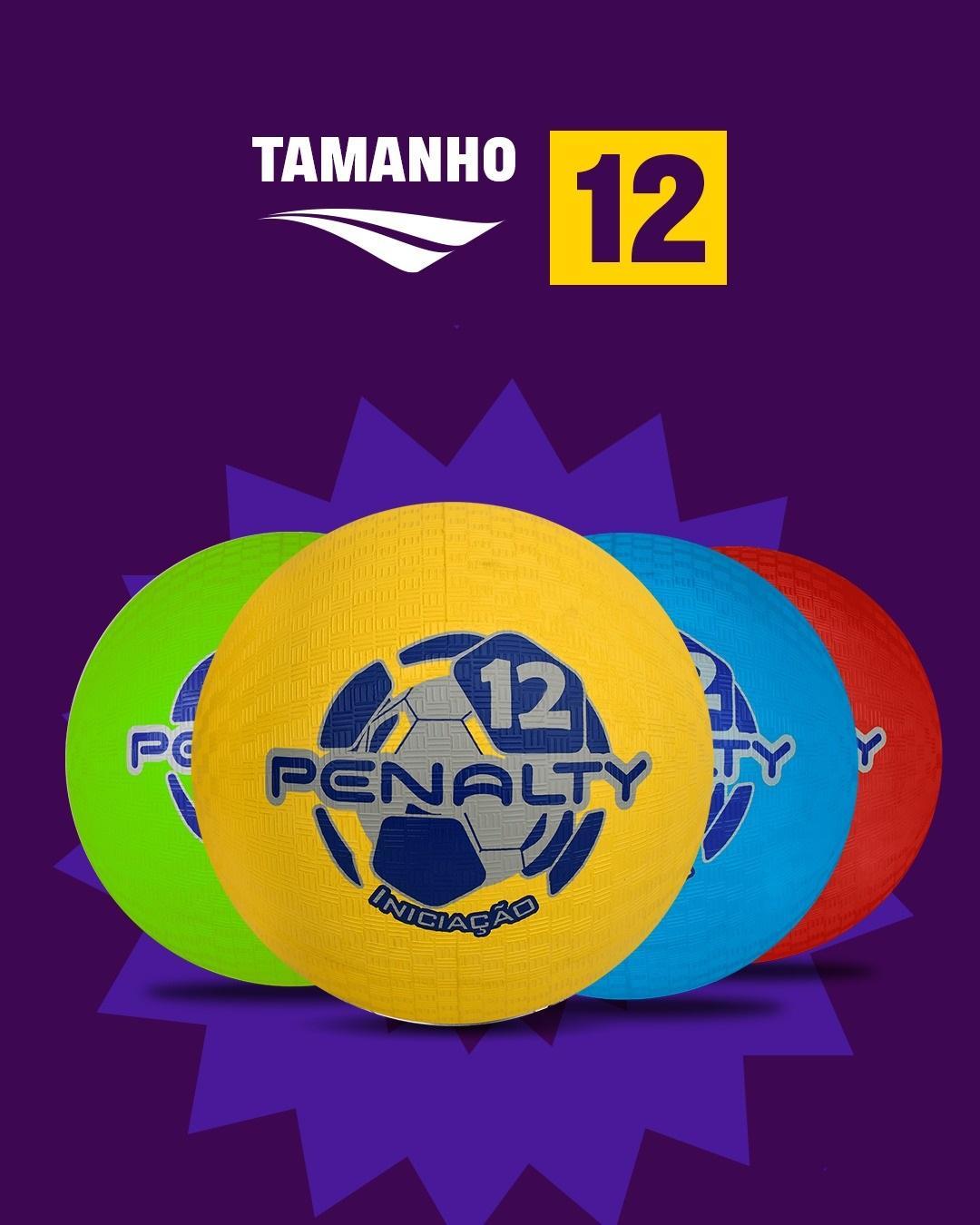 Miniatura Bola Iniciação Penalty T12 Vermelho - Infantil Vermelho