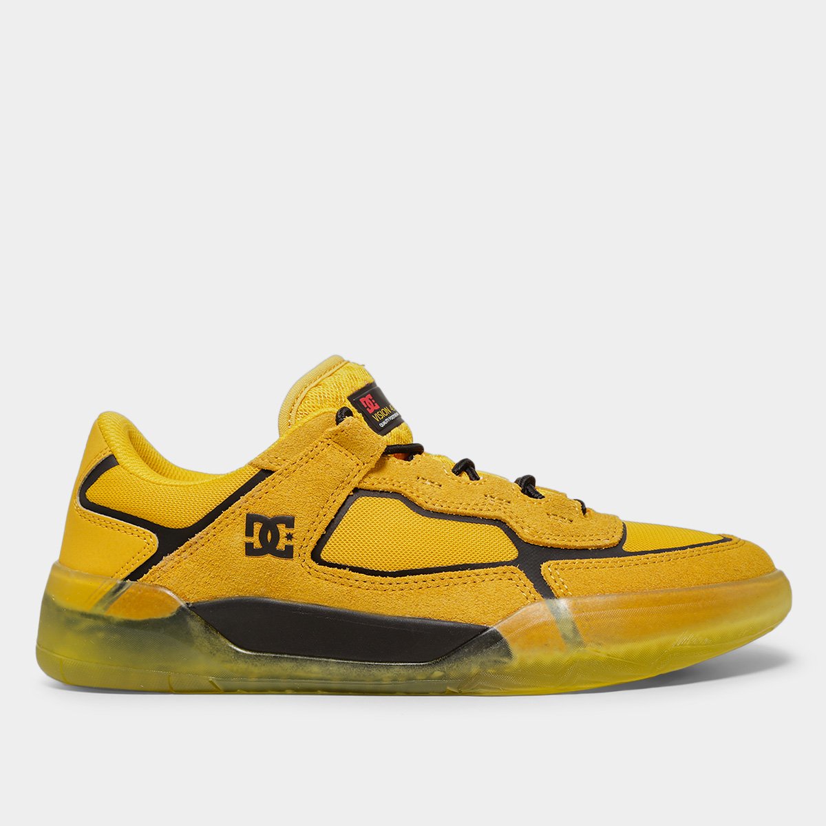 Miniatura Tênis DC Shoes Metric S Masculino Amarelo+Preto - 38