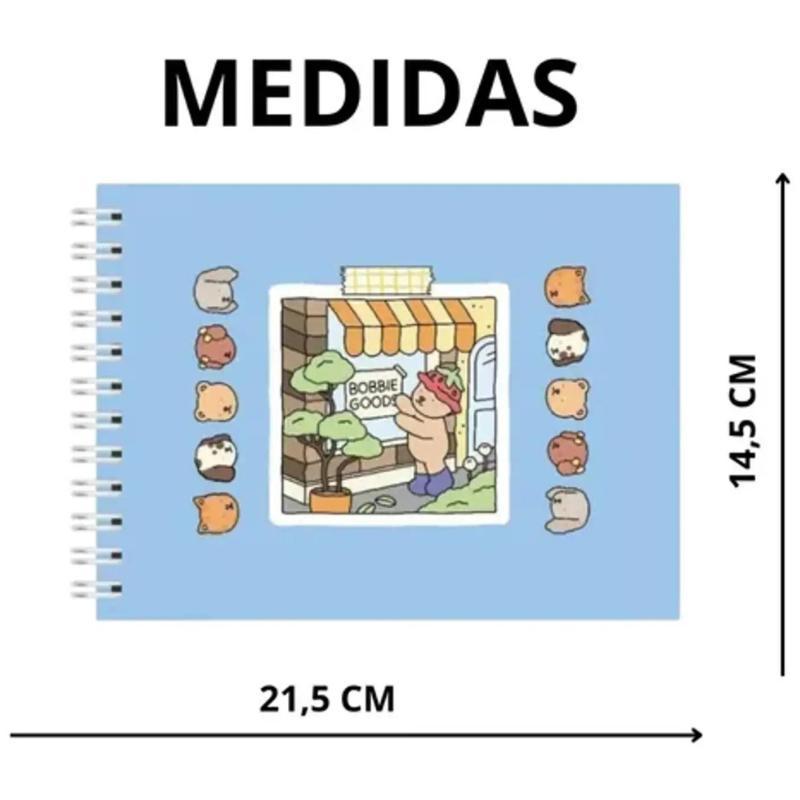 Livro Colorir Bobbie Goods 50 Páginas Bob Gods Capa Dura Cor