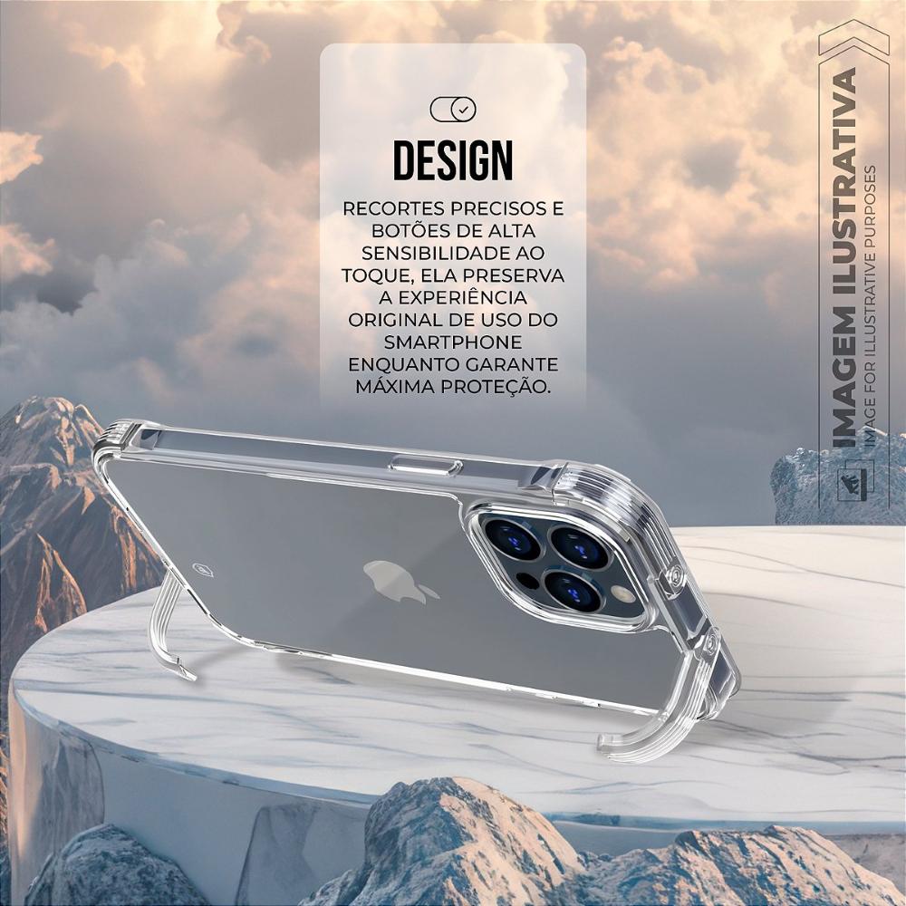 Miniatura Capa case capinha para iPhone 15 - Lybrid - Transparente - Gshield