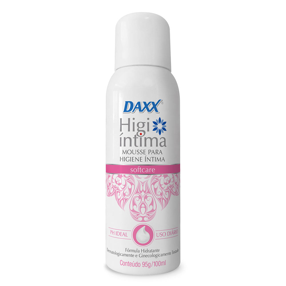 Miniatura Mousse para Higiene Íntima Daxx Softcare 100ml