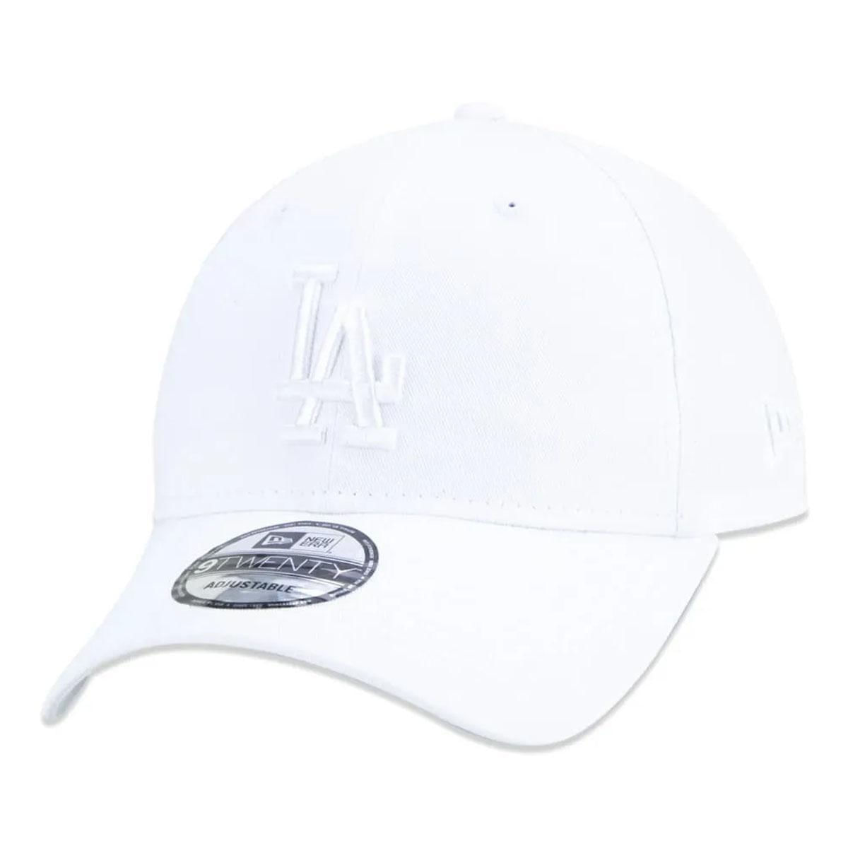 Miniatura Boné New Era 9Twenty Los Angeles Dodgers Branco