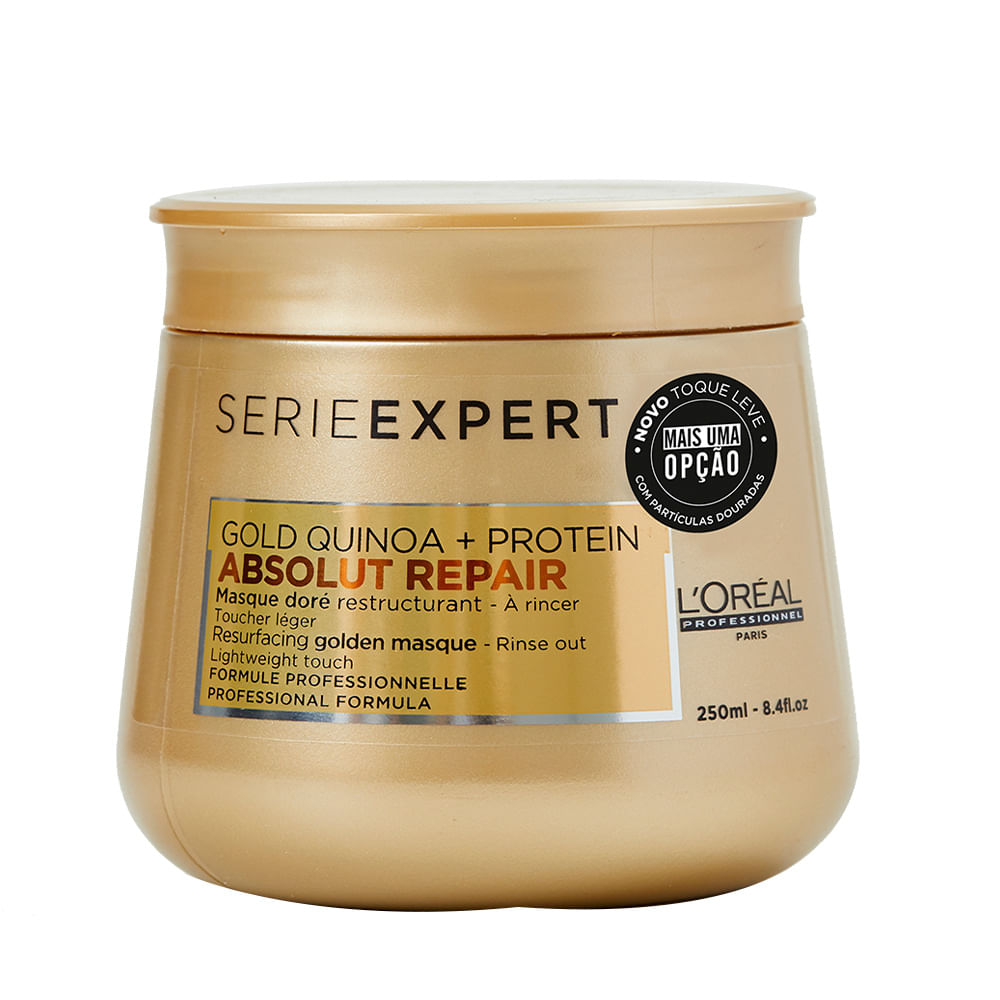 Miniatura L'Oréal Professionnel Absolut Repair Gold Quinoa + Protein - Máscara Light de Tratamento 250ml