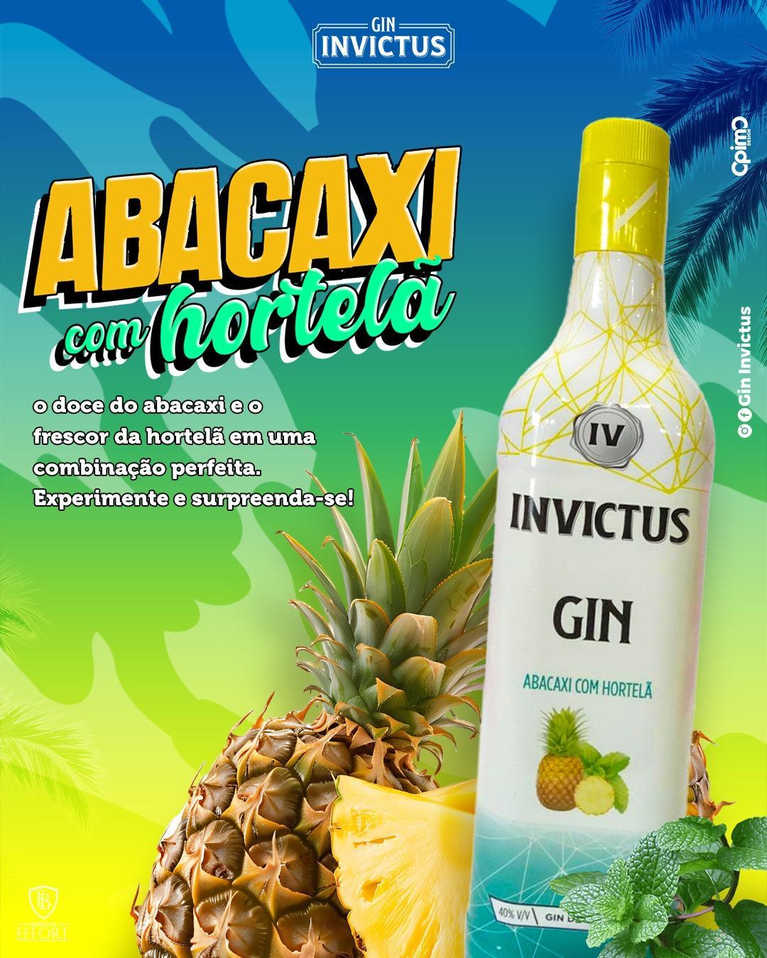 Gin Invictus Abacaxi Com Horte… | Shopping do Inter