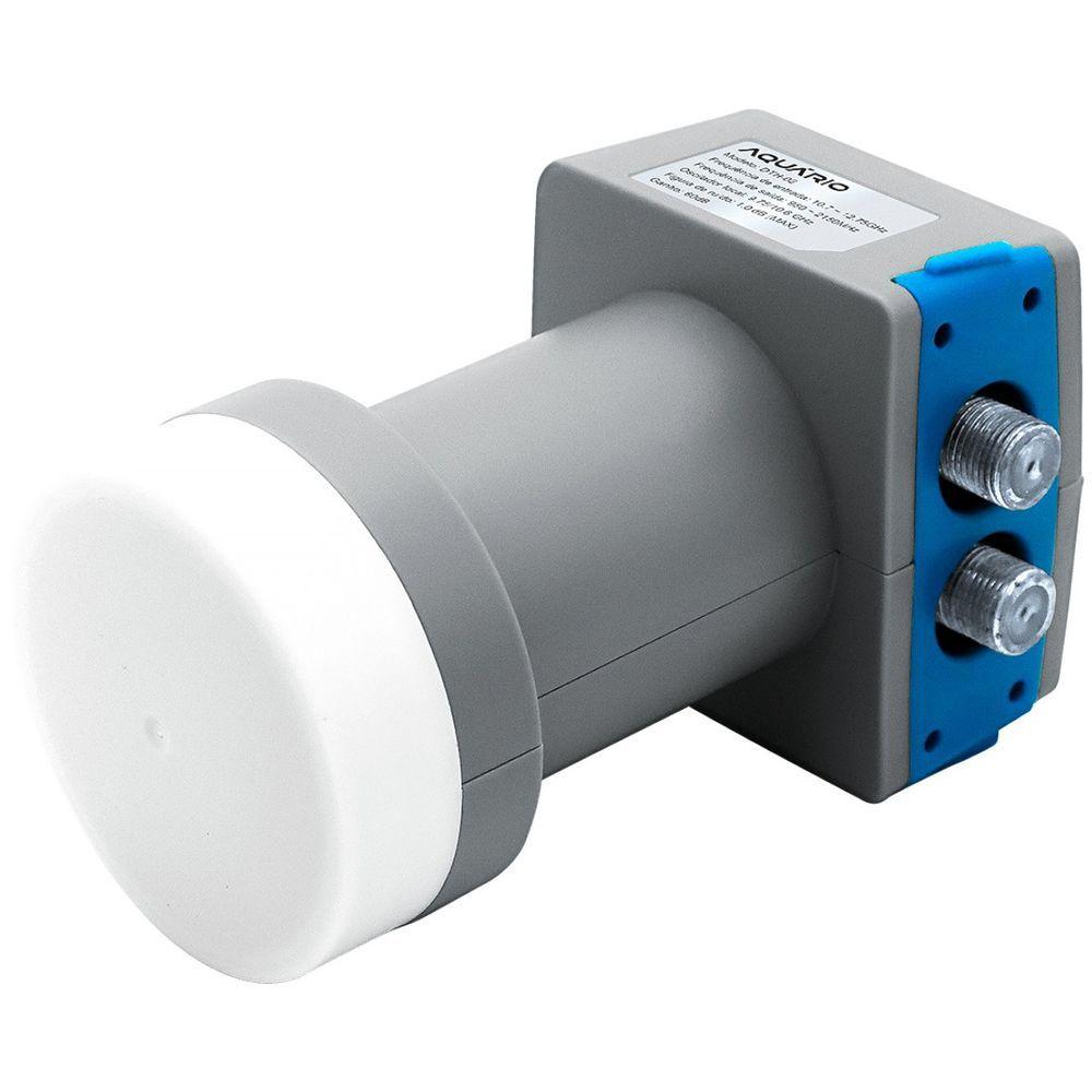 Miniatura Lnbf Universal Banda Ku Duplo - Dht-02