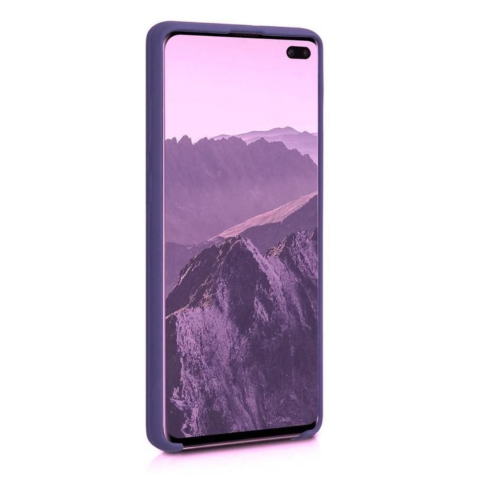 Miniatura Capa Case Samsung Galaxy S10E Silicone Protective Cover Roxa