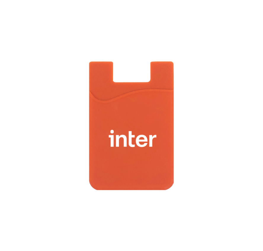 Porta Cartão Inter - Laranja