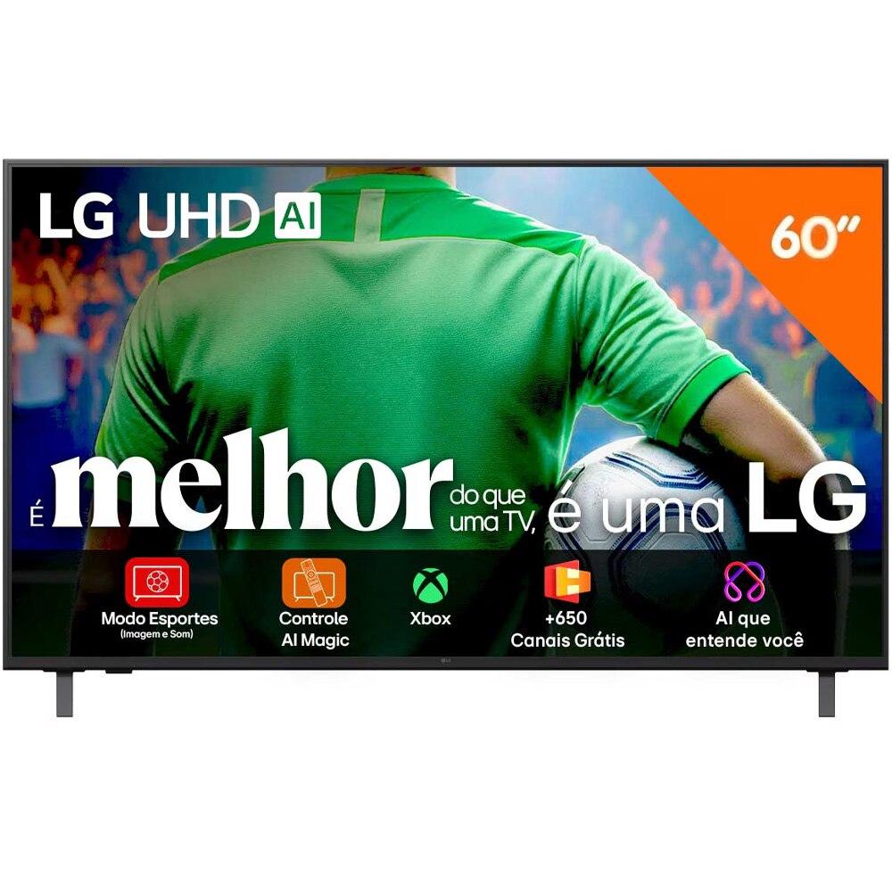 Miniatura Smart TV LG 60 Polegadas UHD AI 4K UA85 2025