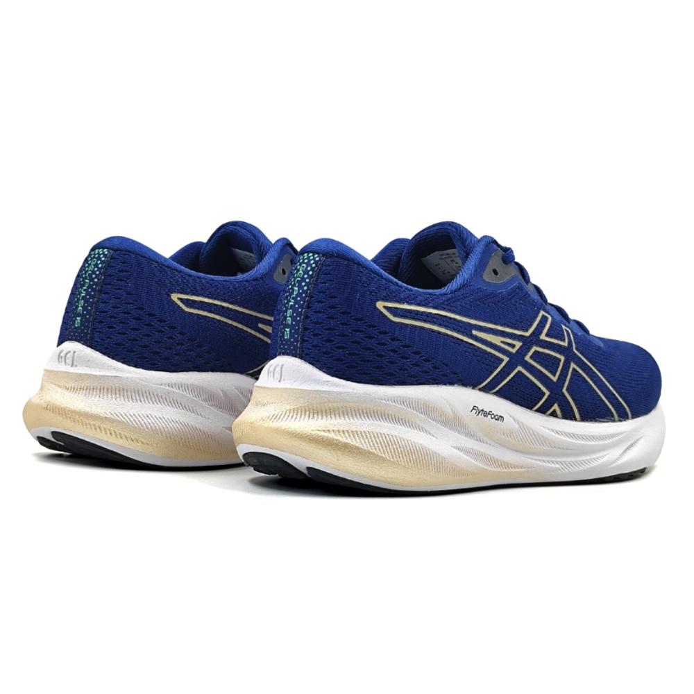 Miniatura Tênis Asics Gel-Pulse 15 SE Feminino MARINHO/DOURADO - 35