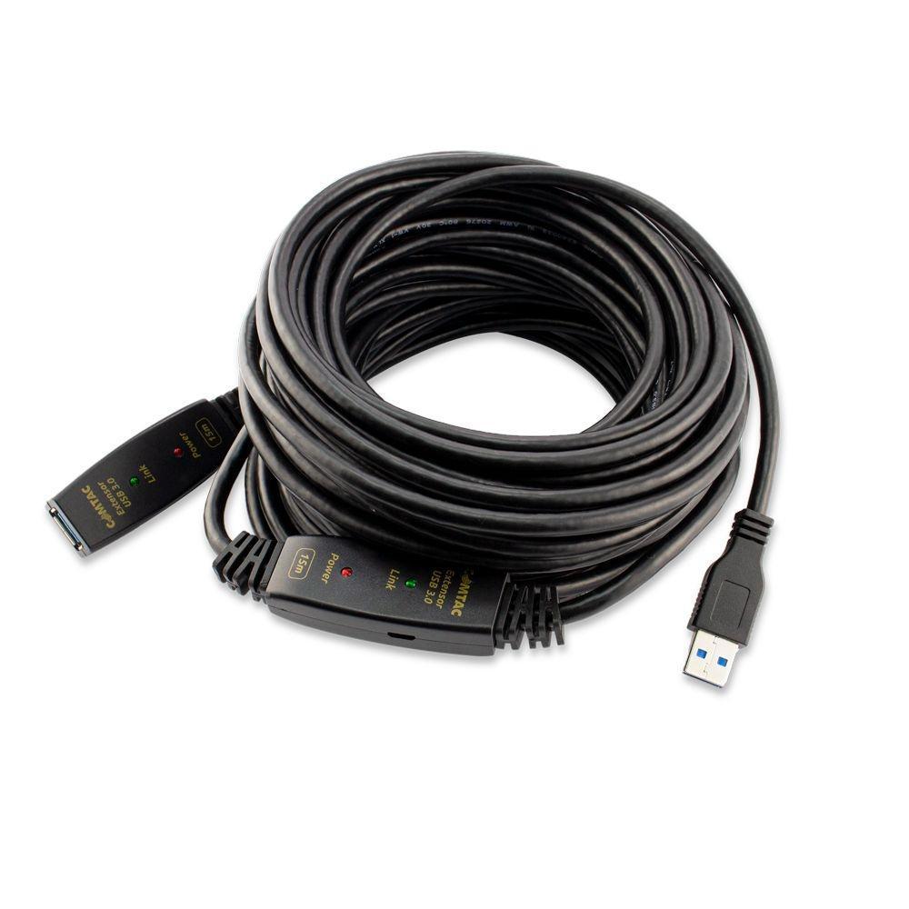 Miniatura Cabo Extensor Usb 3.0 Am Af 15 Metros Comtac 9375