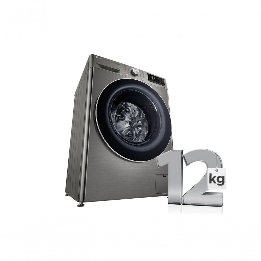 Miniatura Lava e Seca Smart LG VC4 12kg Inox Look com Inteligência Artificial AIDD CV5012PC4 110V