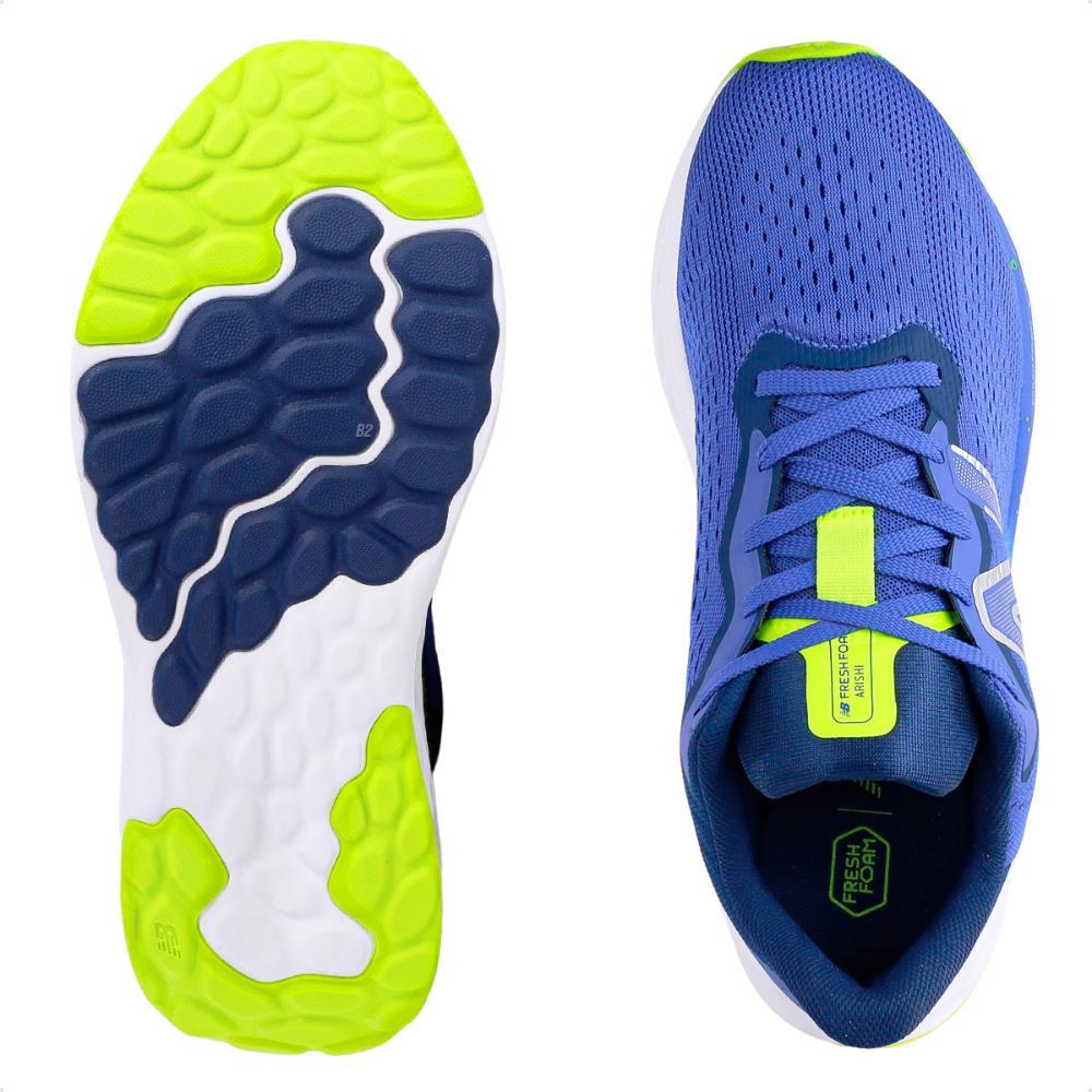 Miniatura Tênis New Balance Fresh Foam Arishi V4 Masculino Azul / Verde - 38