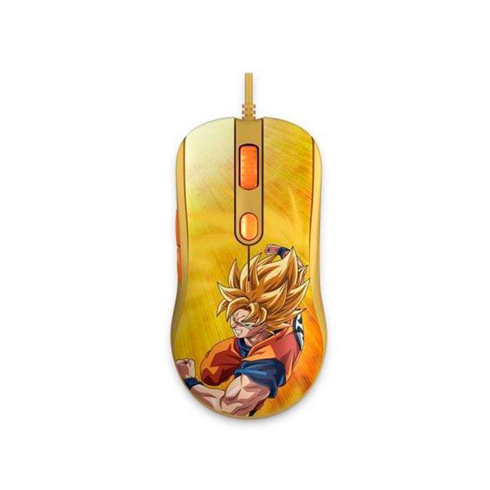 Miniatura Mouse Gamer Akko Dragon Ball Super Saiyajin Gold Ag325 Usb