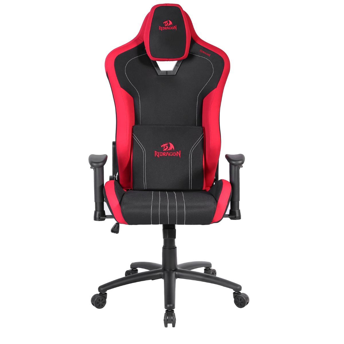 Miniatura Cadeira Redragon Heth Reclinável 2D Preto E Vermelho C313-Br