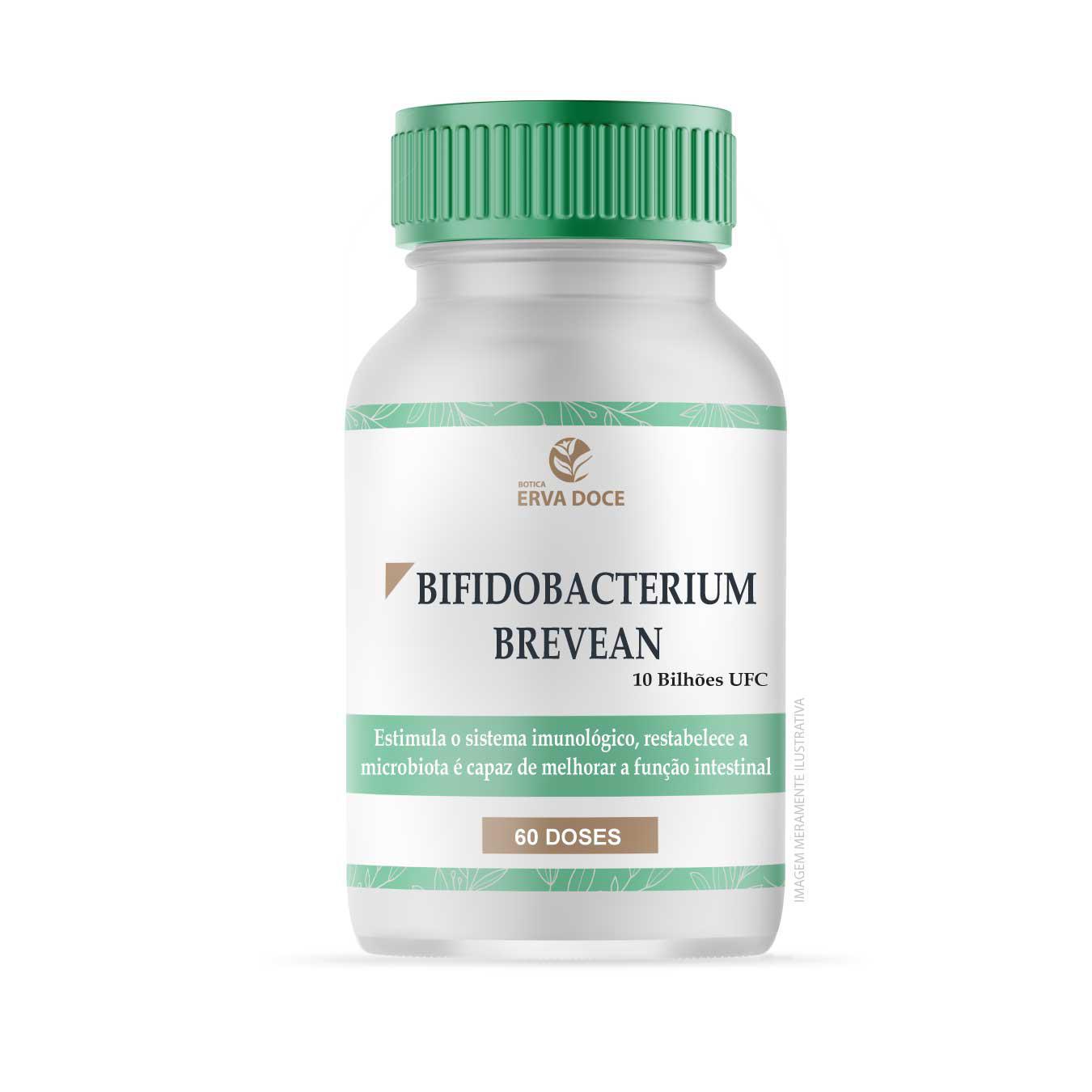 Miniatura Bifidobacterium Brevean 10 Bilhões Ufc 60 Doses