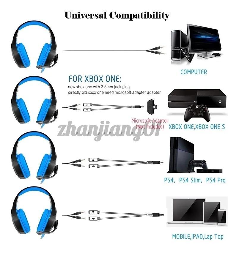 Headset Gamer Onikuma K1-B: Imersão Total Com Led