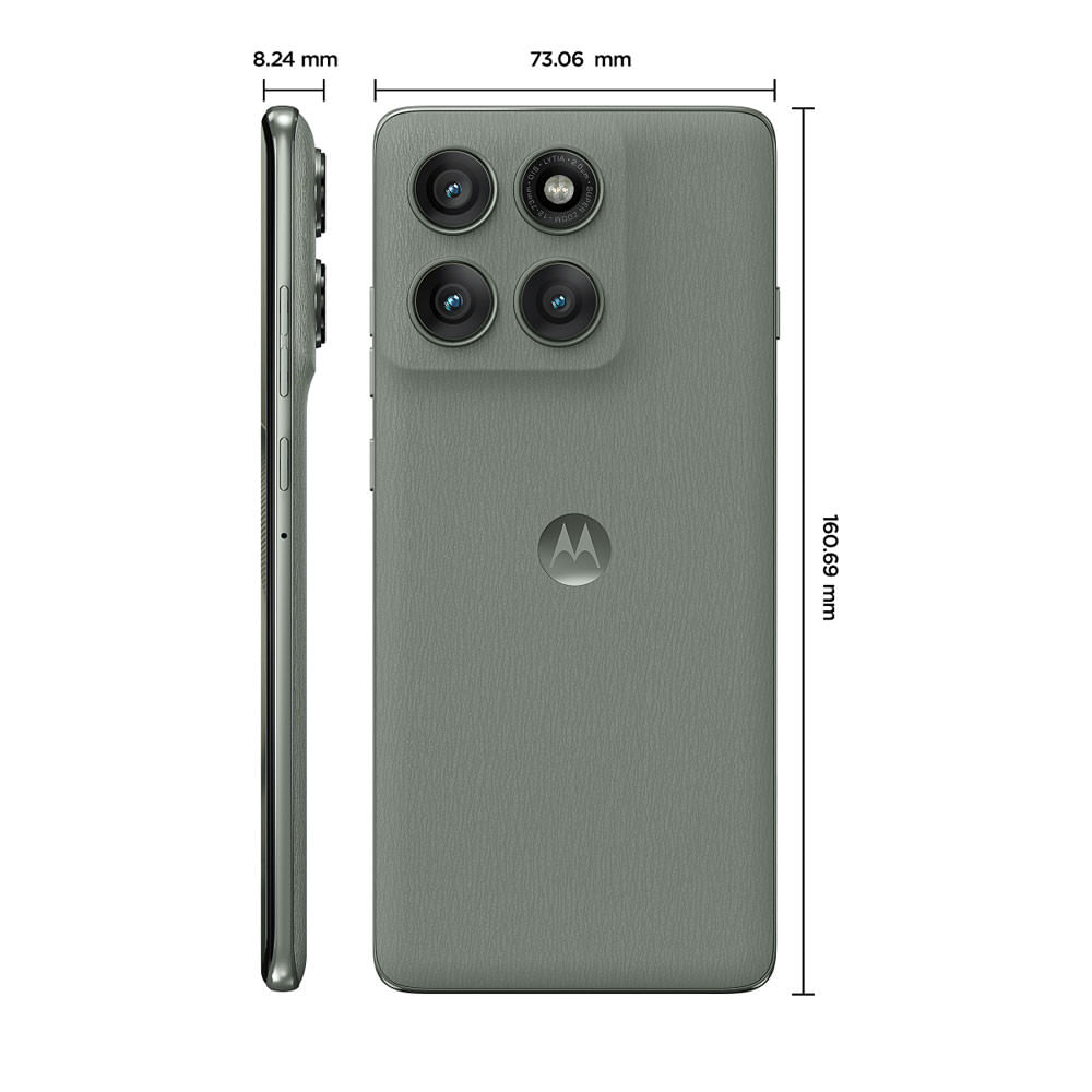 Miniatura Smartphone Motorola Edge 60 PRO 5G 512GB 24GB 12GB RAM+12GBTela Quad-Curve moto AI 50MP Sony Câmera IP68 + IP69 Cinza