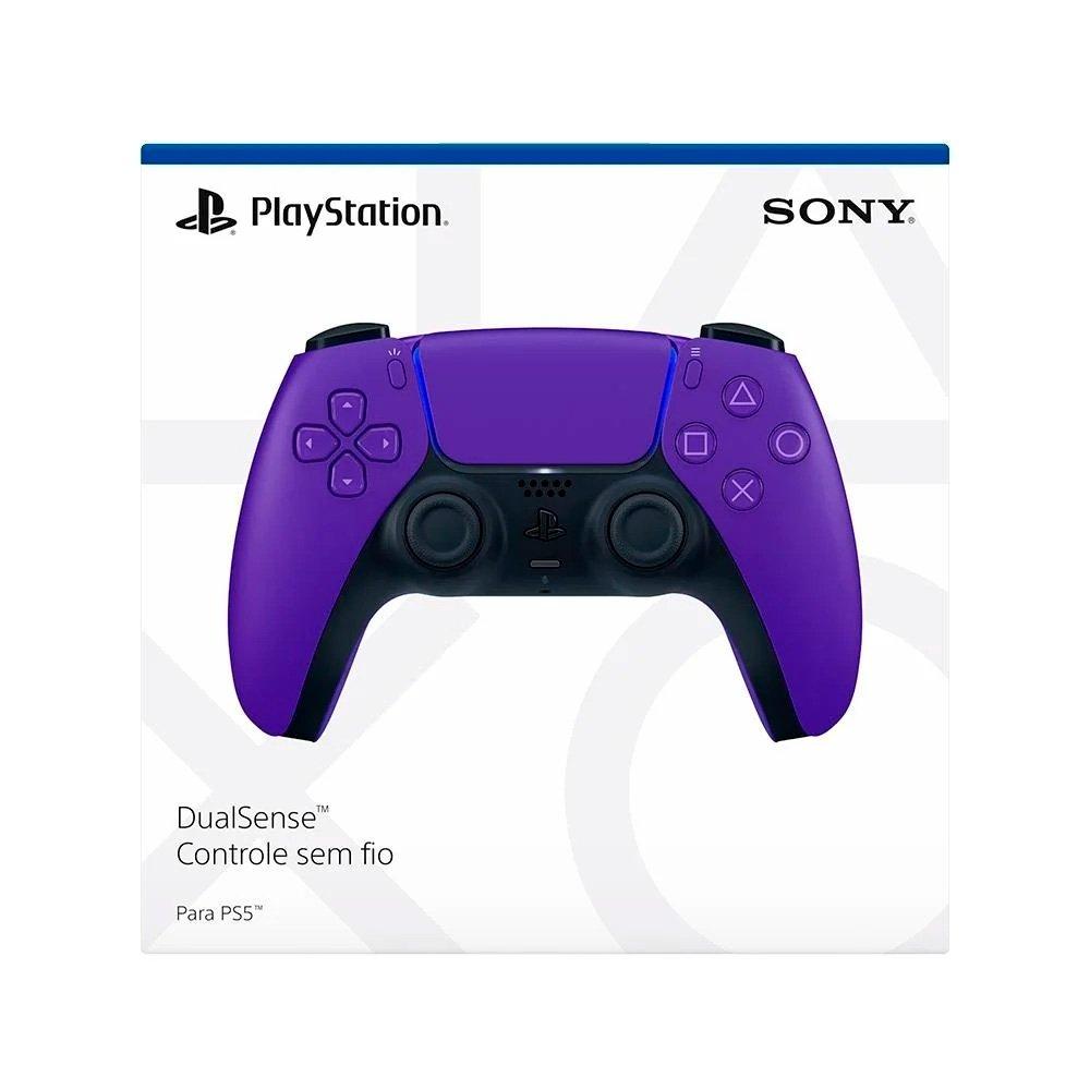 Controle Sony DualSense PS5, Sem Fio , Galactic Purple