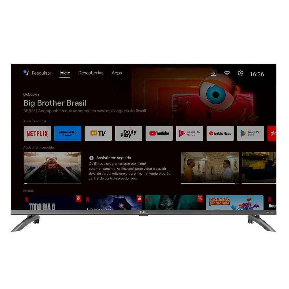 Miniatura Smart TV 39\\\" Philco LED Android Borda Infinita PTV39M9GACGB Bivolt