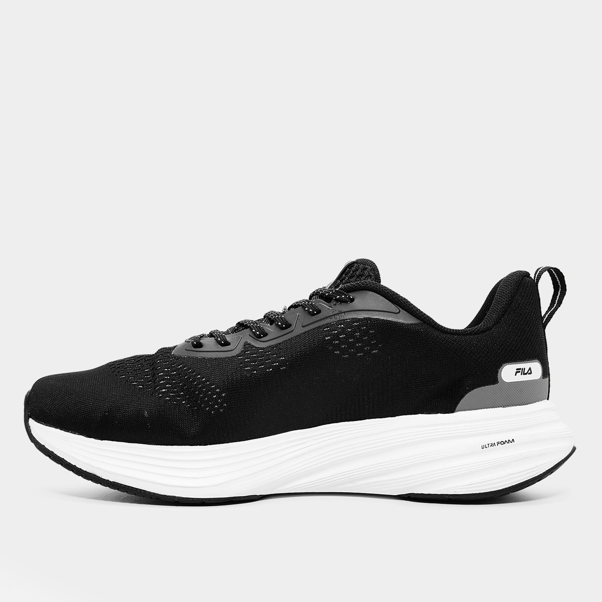Miniatura Tênis Fila Stride Masculino Preto+Branco - 37