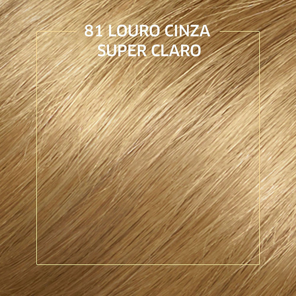Miniatura Tintura Creme Koleston Wella Louro Cinza Claro 81 Kit Tinta de Cabelo Koleston Louro Cinza Claro 81
