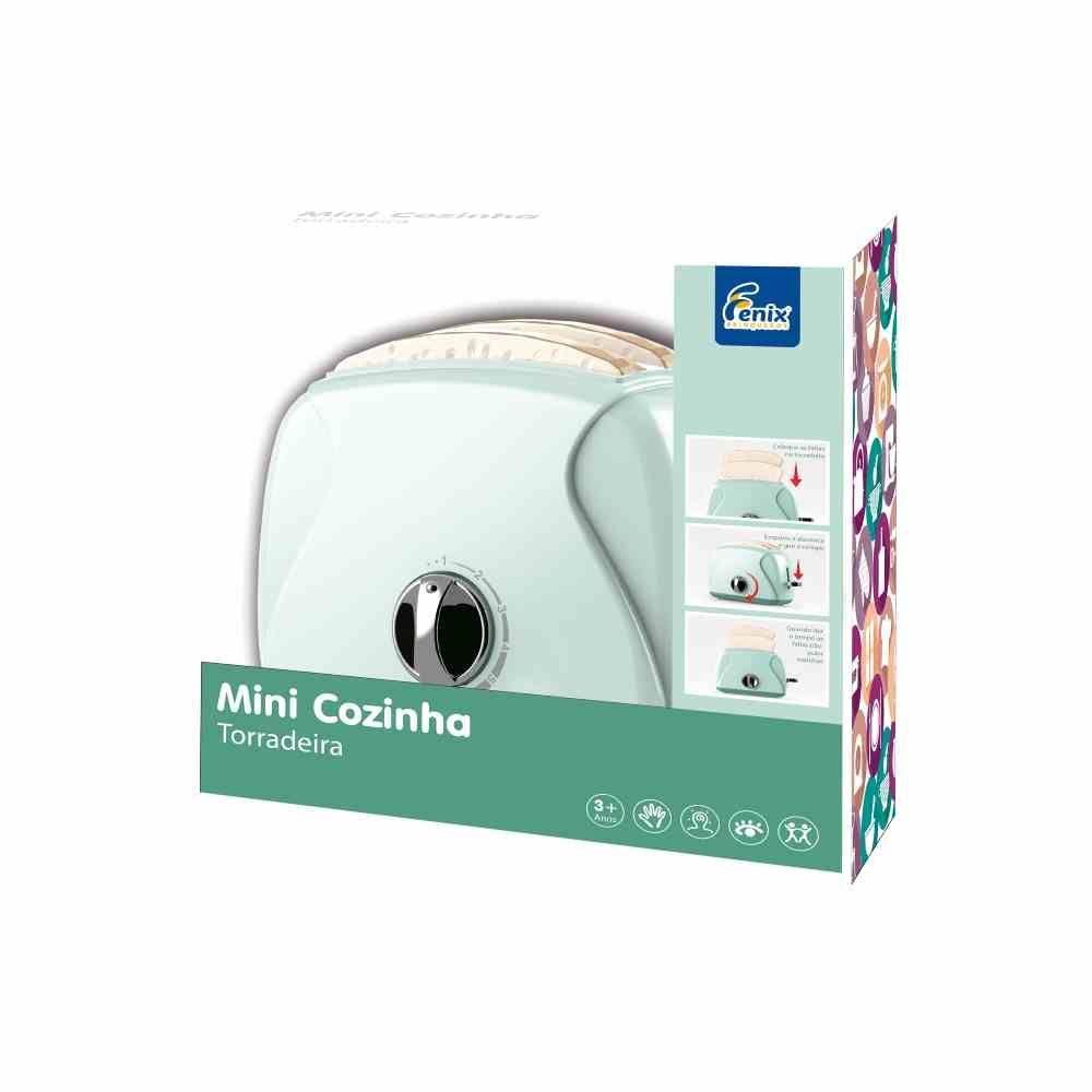 Miniatura Mini Cozinha - Torradeira Com Som - Lkc-987 - Fenix