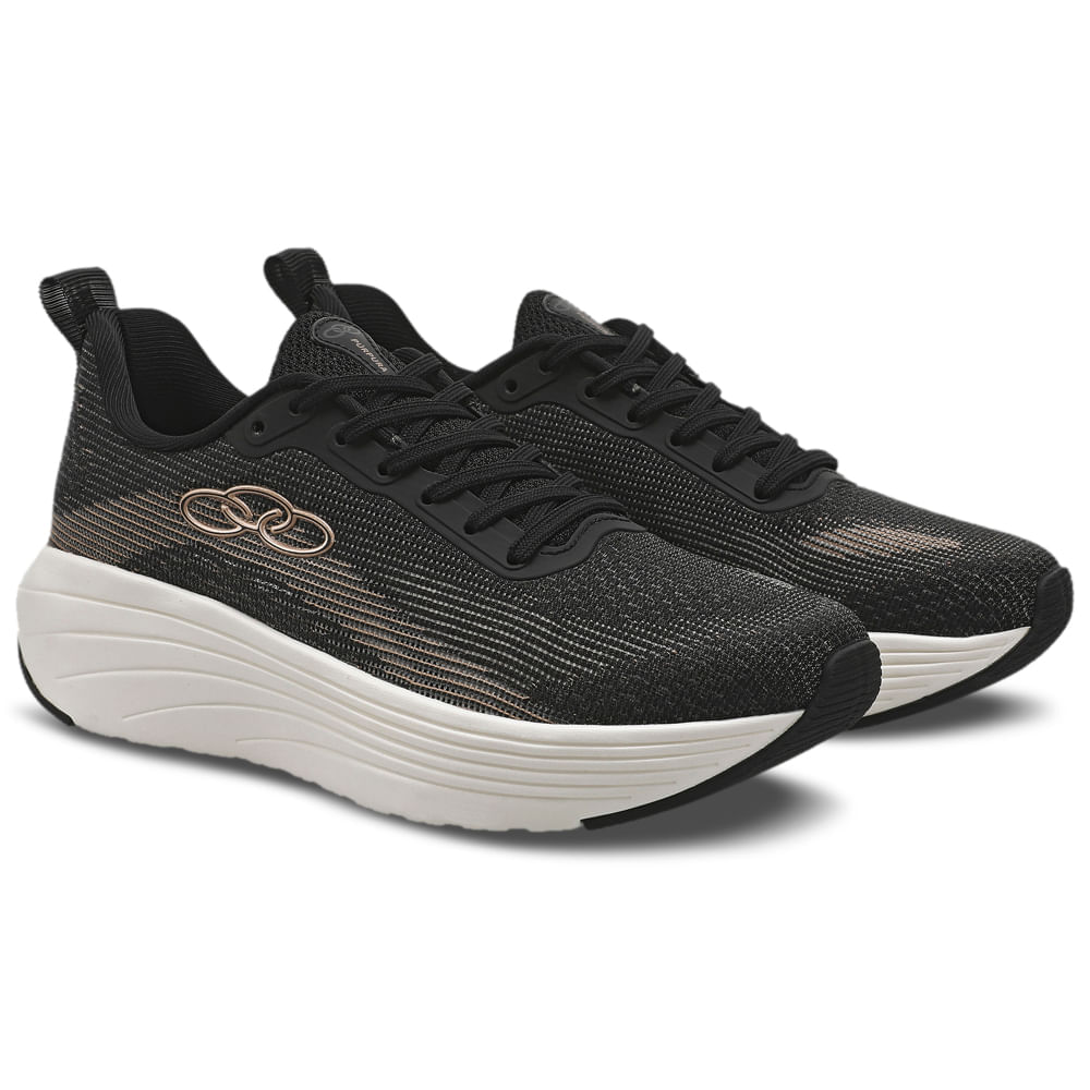 Miniatura Tênis Olympikus Purpura Feminino 34 Preto