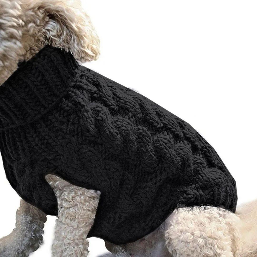 Miniatura Roupa Casaco Para Pet Cão Gato Preto Pequeno Porte P N.04