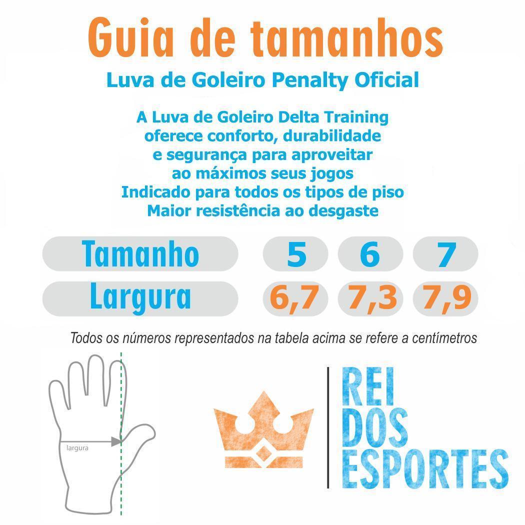 Miniatura Luva de Goleiro Juvenil Penalty Delta T5 - Conforto