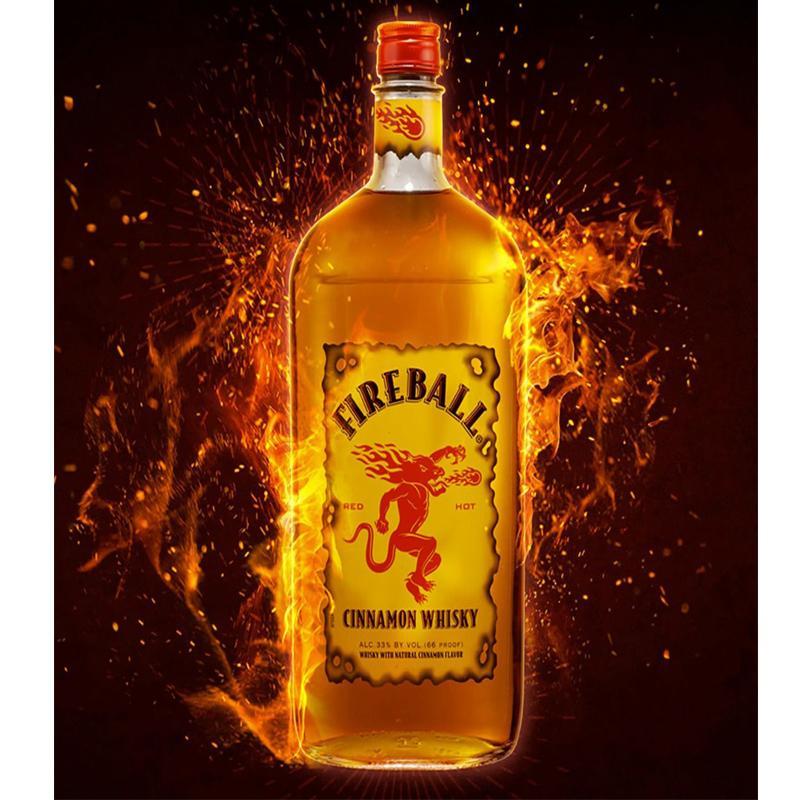 Miniatura Whisky Fireball 750 Ml