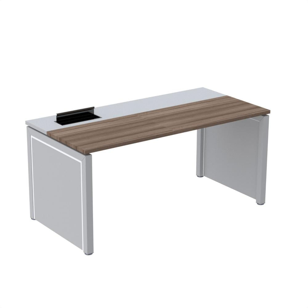 Miniatura Plataforma Simples 160x792 Pscpp160/792/1 Pessoa Walnut/Cinza