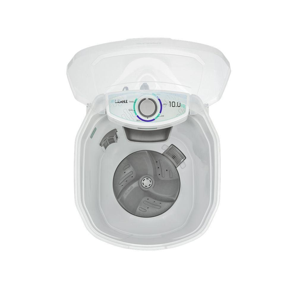 Miniatura Tanquinho Libell 10Kg com Lavagem por Turbilhonamento Branca 220V