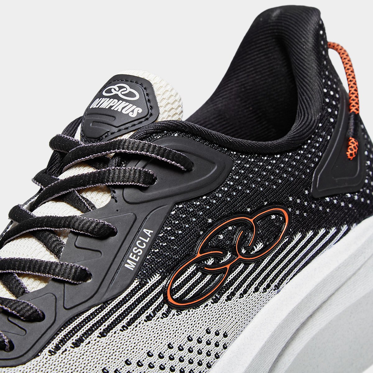 Tênis Olympikus Mescla Masculino Areia+Preto - 38