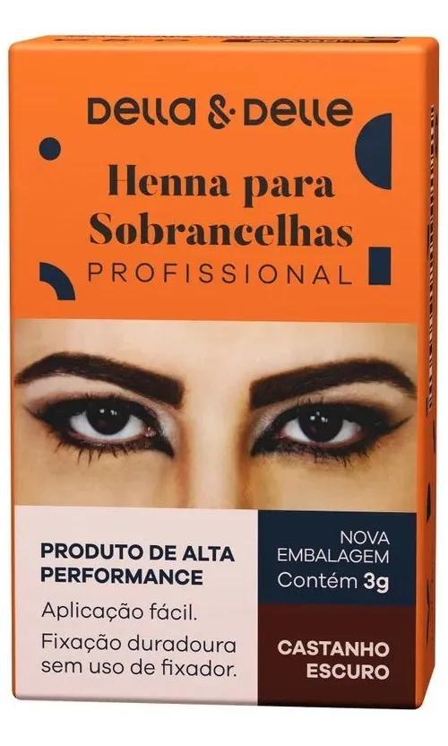 Miniatura 3X Rena Para Sobrancelha Della E Delle Profissional 3G