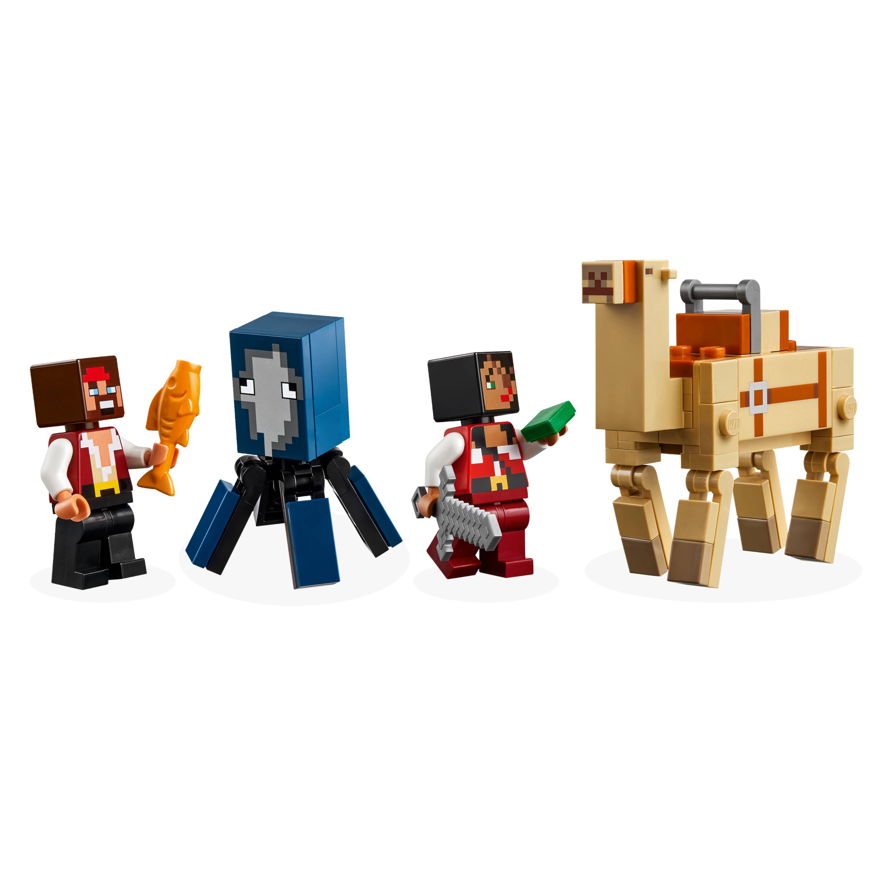 LEGO Minecraft - A viagem do navio pirata