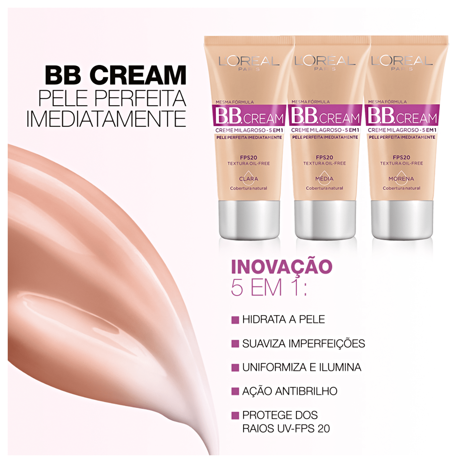 L'Oréal Paris Dermo Expertise Base Clara - BB Cream 30ml